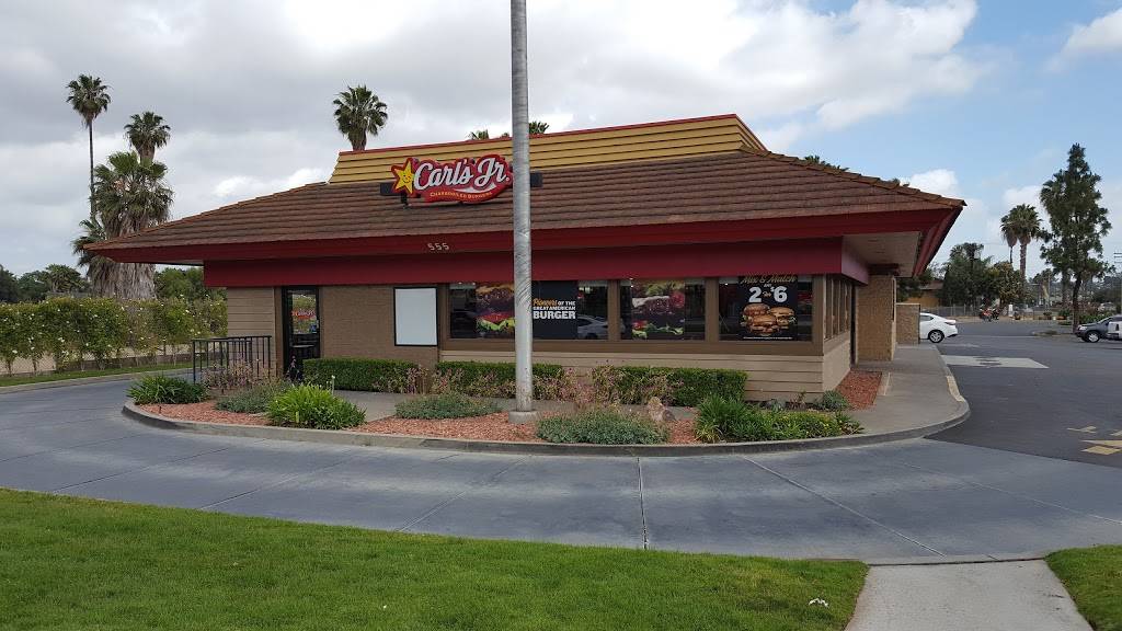 Carls Jr. | restaurant | 555 W Mission Ave, Escondido, CA 92025, USA | 7604898757 OR +1 760-489-8757