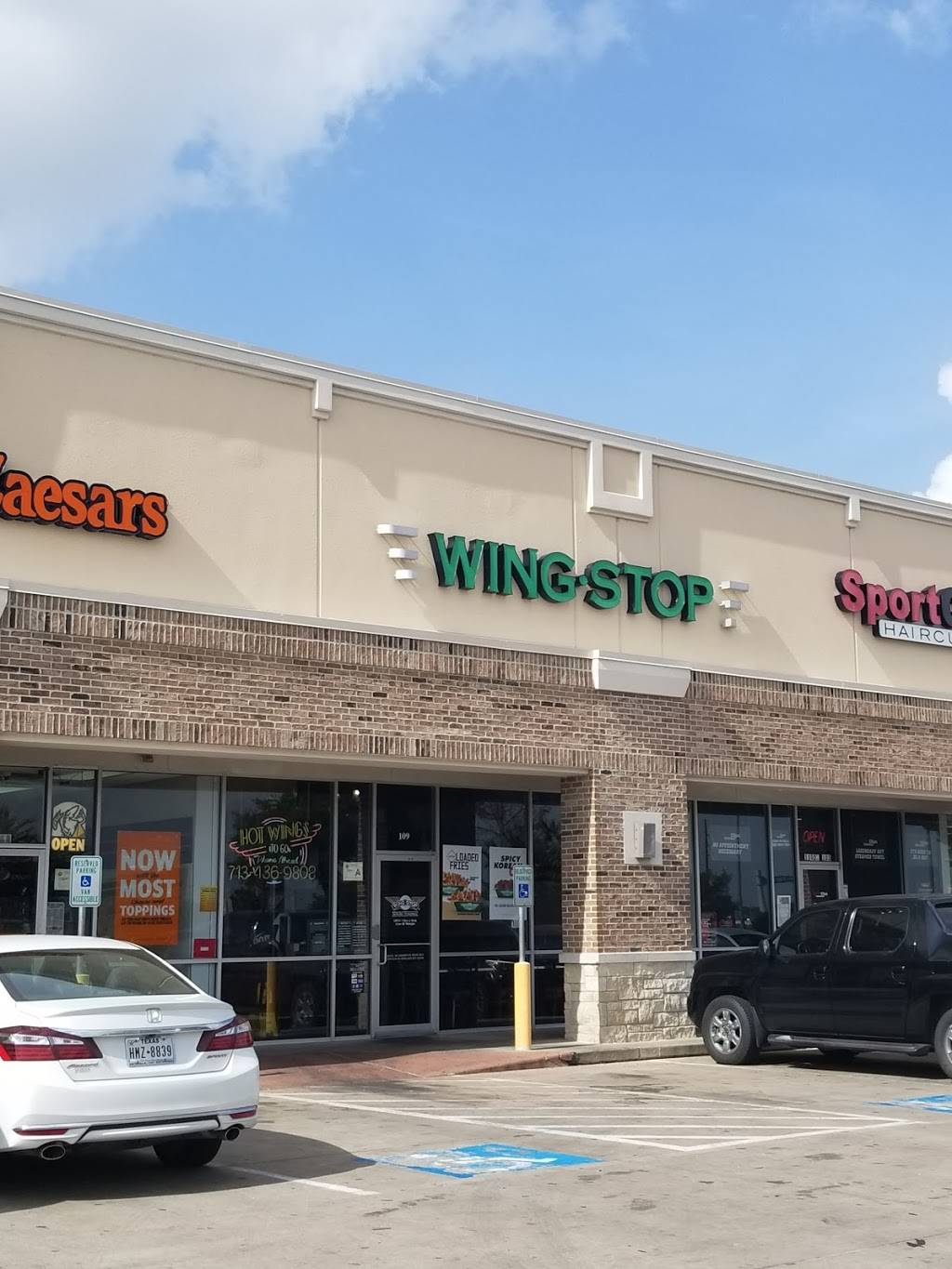Wingstop | restaurant | 11037 Shadow Creek Pkwy Ste 109, Pearland, TX 77584, USA | 7134369808 OR +1 713-436-9808