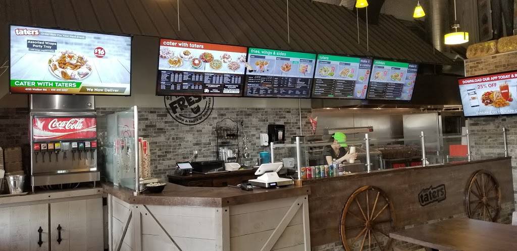 More Taters Please | restaurant | 4110 Walker Rd, Windsor, ON N8W 3T5, Canada | 5194195557 OR +1 519-419-5557