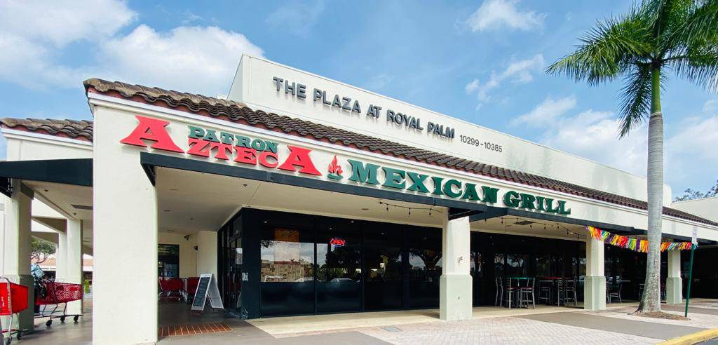 Patron Azteca | restaurant | 10299 Royal Palm Blvd, Coral Springs, FL 33065, USA | 7542298940 OR +1 754-229-8940
