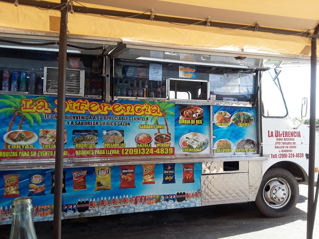 La Diferencia Taco Truck | restaurant | Ballico, CA 95303, USA | 2093244839 OR +1 209-324-4839