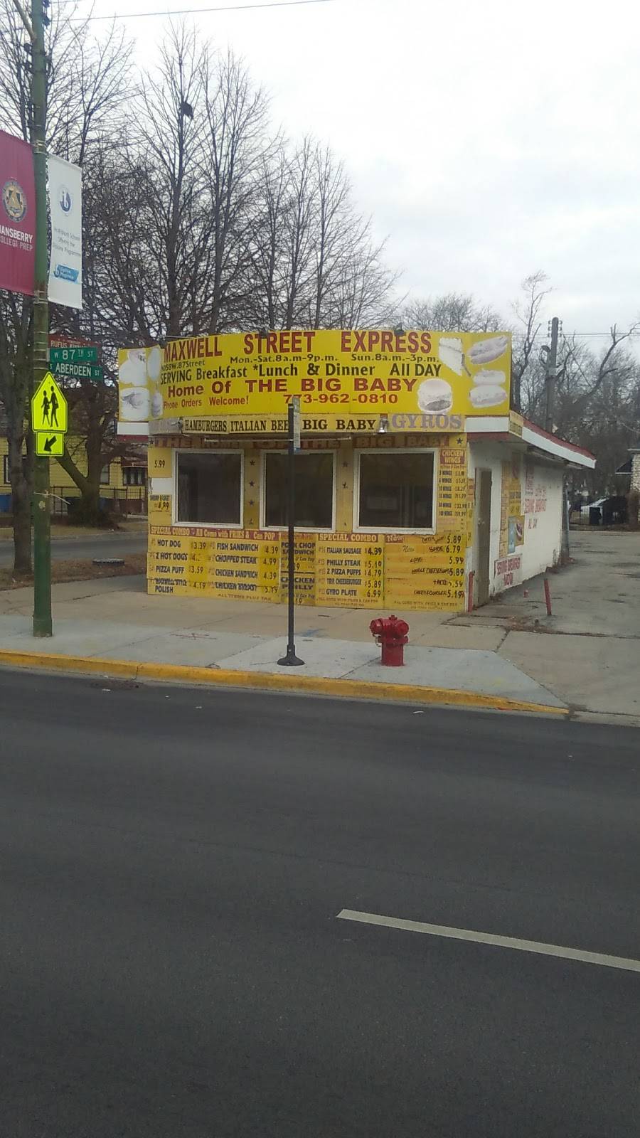 Maxwell Express | restaurant | 1058 W 87th St, Chicago, IL 60620, USA | 7739620810 OR +1 773-962-0810