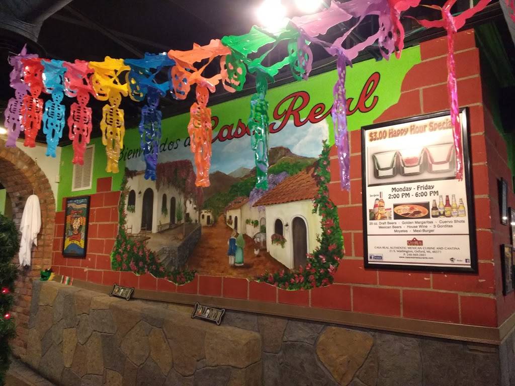 Casa Real Inc | restaurant | 21 S Washington St, Oxford, MI 48371, USA | 2489692801 OR +1 248-969-2801