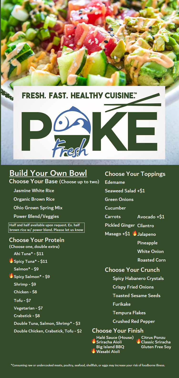 Poké Fresh | restaurant | 6319 Wilson Mills Rd, Highland Heights, OH 44143, USA | 4404219121 OR +1 440-421-9121