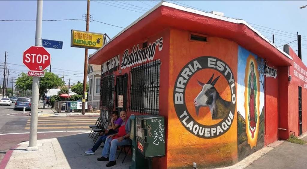 Birrieria Baldamero | restaurant | 3200 Maple Ave, Los Angeles, CA 90011, USA | 3232336849 OR +1 323-233-6849