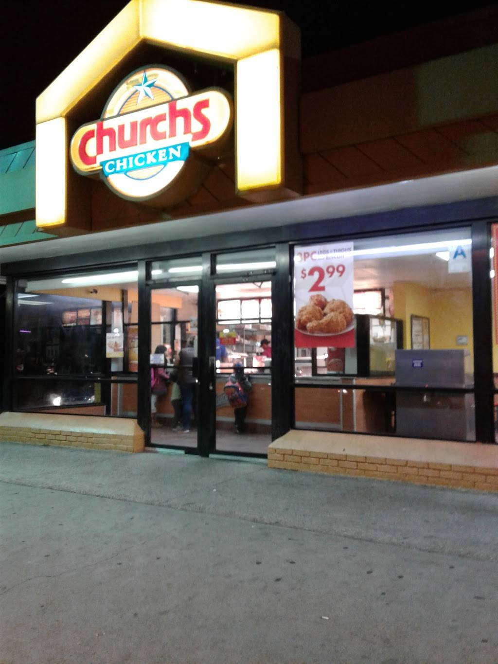 Churchs Chicken | restaurant | 1811 W Jefferson Blvd, Los Angeles, CA 90018, USA | 3237332728 OR +1 323-733-2728