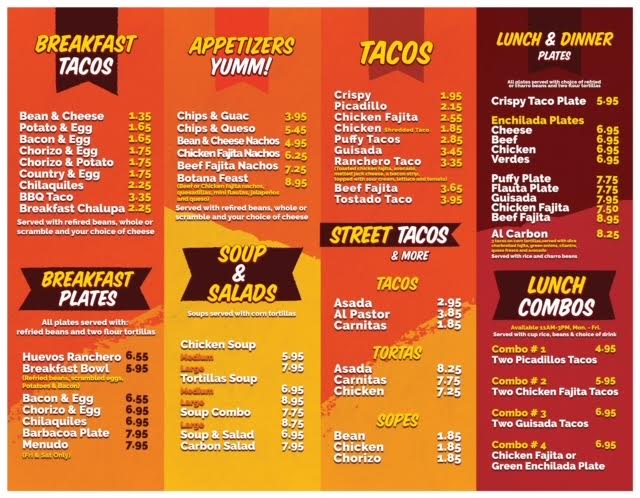 Tacosa | restaurant | 7531 Bandera Rd, San Antonio, TX 78238, USA | 2105921212 OR +1 210-592-1212