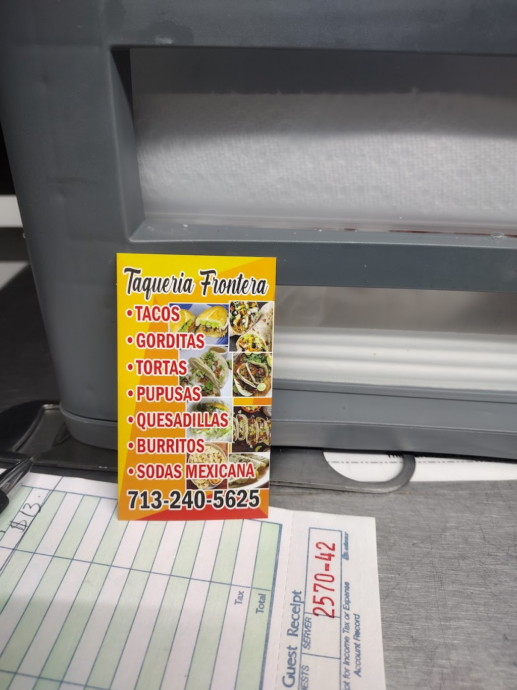 Taquería frontera | restaurant | 205 E Helms Rd, Houston, TX 77037, USA | 7132405625 OR +1 713-240-5625