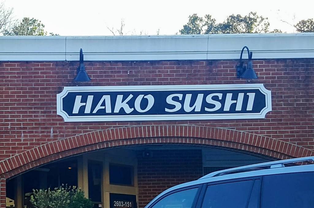 Hako Sushi | restaurant | 2603 Glenwood Ave #155, Raleigh, NC 27608, USA | 9192350589 OR +1 919-235-0589