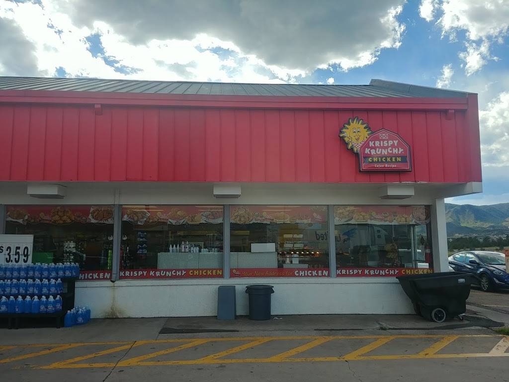 Krispy Krunchy Chicken | restaurant | 1310 Baptist Rd, Monument, CO 80132, USA | 7194813628 OR +1 719-481-3628
