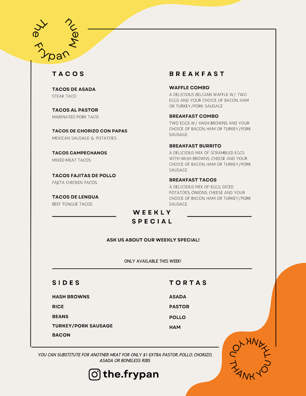 The Frypan Food Truck | restaurant | 3000 Kildaire Farm Rd, Cary, NC 27518, USA | 9199860628 OR +1 919-986-0628