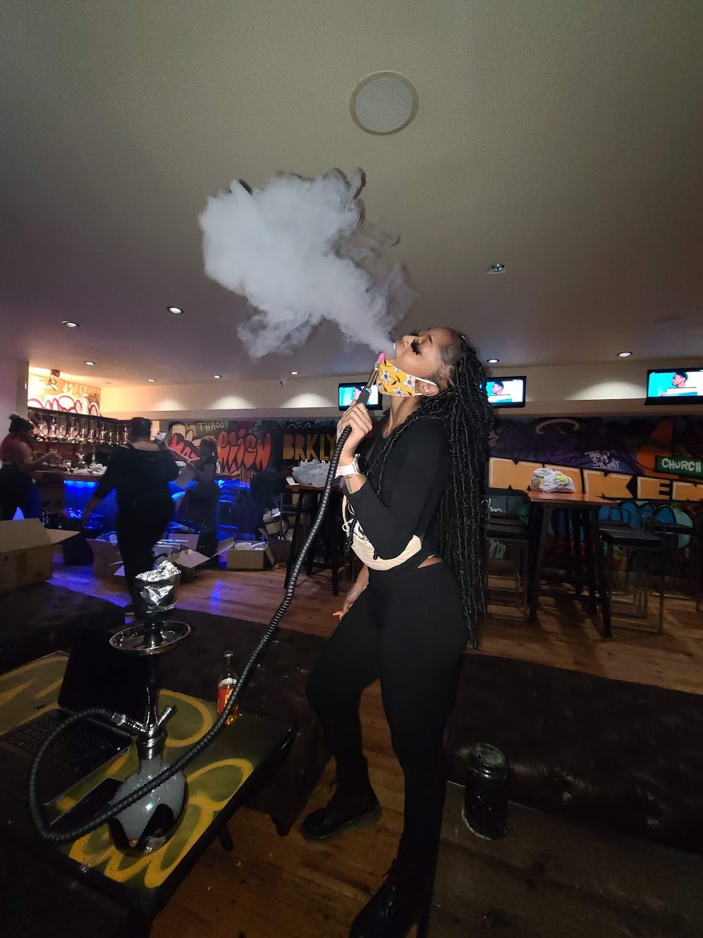 Brklyn Kitchen & Lounge (Hookah Lounge) | restaurant | 12 W Peachtree Pl NW, Atlanta, GA 30308, USA | 6784968829 OR +1 678-496-8829