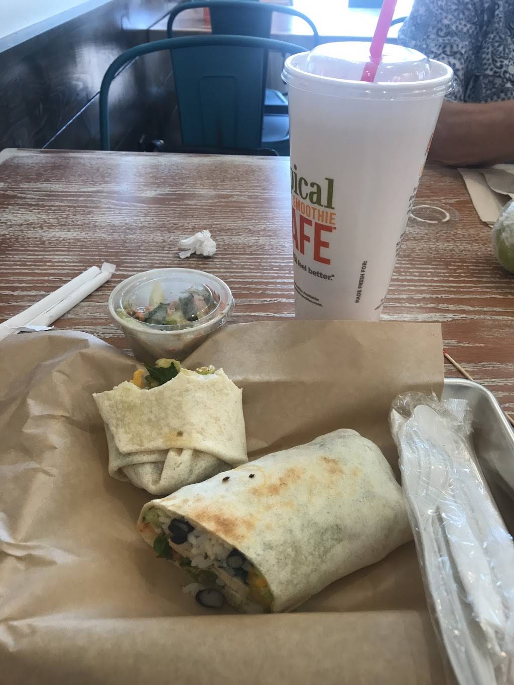 Tropical Smoothie Cafe | restaurant | 760 Airport Fwy Suite 400, Hurst, TX 76054, USA | 8179523151 OR +1 817-952-3151