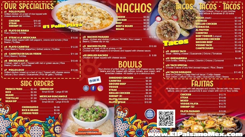 El Paisano Mexican Restaurant | restaurant | 311 S Green River Rd, Evansville, IN 47715, USA | 8124375089 OR +1 812-437-5089