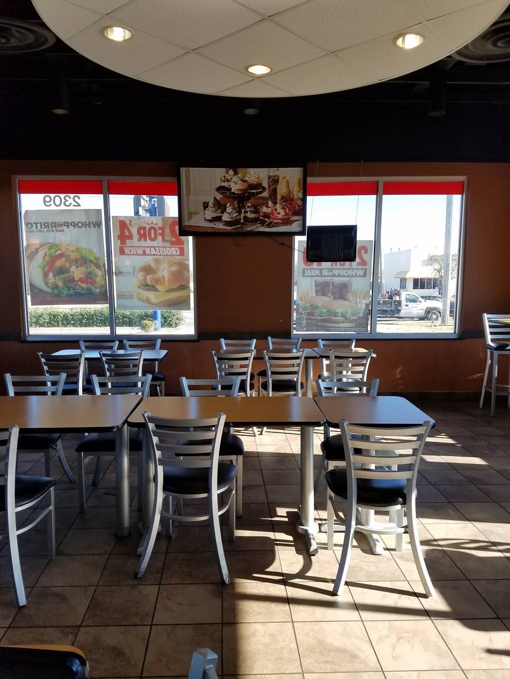 Burger King | restaurant | 2309 S Seneca St, Wichita, KS 67213, USA | 3162431860 OR +1 316-243-1860