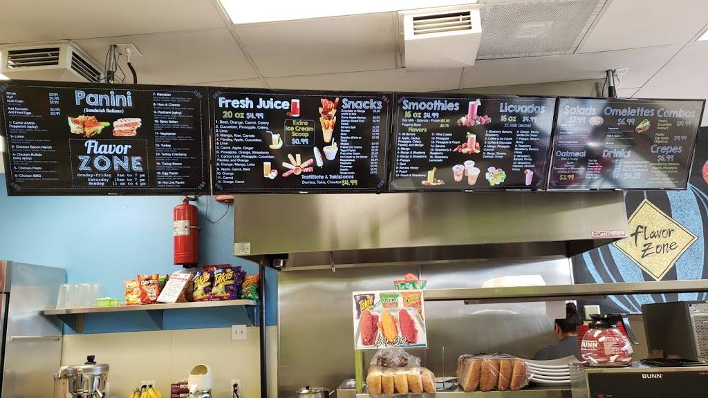 Flavor zone | restaurant | 2405 S Eastern Ave, Las Vegas, NV 89104, USA | 7025866887 OR +1 702-586-6887