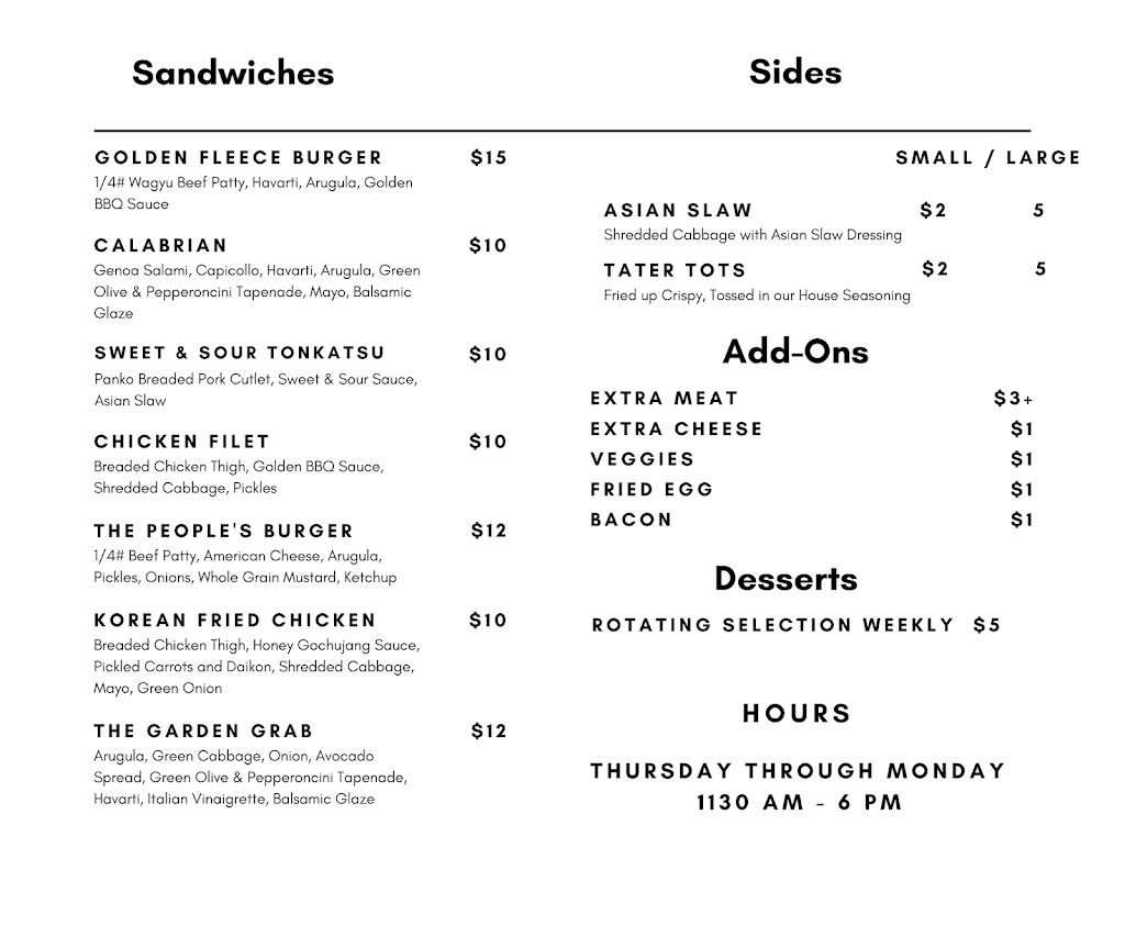 Golden Fleece Foods | restaurant | 30440 N Old Hwy 95, Athol, ID 83801, USA | 2085188729 OR +1 208-518-8729