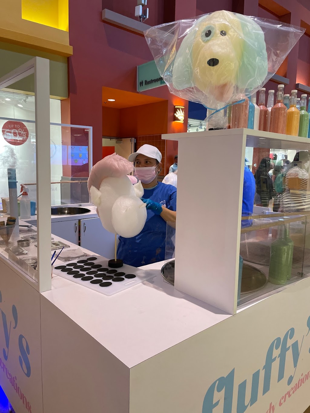 Sugar Fluffs Cotton Candy Miami | restaurant | 11401 NW 12th St Inside Dolphin Mall Kiosk, K72, Miami, FL 33172, USA | 7863236989 OR +1 786-323-6989