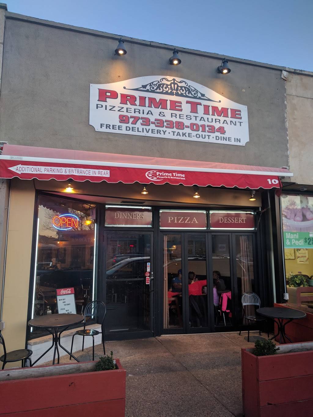 Prime Time | restaurant | 1047 Broad St, Bloomfield, NJ 07003, USA | 9733380134 OR +1 973-338-0134