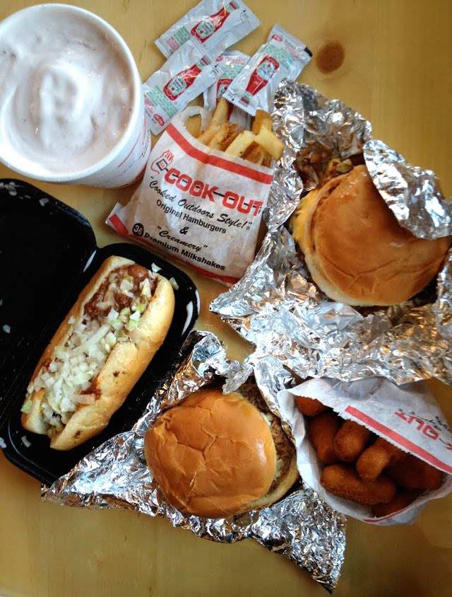 Cook Out | restaurant | 1123 Randolph St, Thomasville, NC 27360, USA | 3364758814 OR +1 336-475-8814