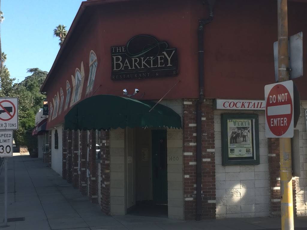 The Barkley Restaurant & Bar | restaurant | 1400 Huntington Dr, South Pasadena, CA 91030, USA | 6267990758 OR +1 626-799-0758