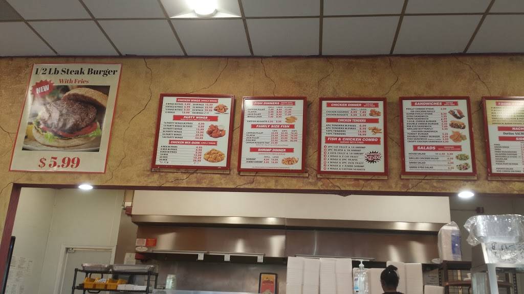 Hook Fish Chicken And Grill | restaurant | 7915 Page Ave, St. Louis, MO 63133, USA | 3147271115 OR +1 314-727-1115
