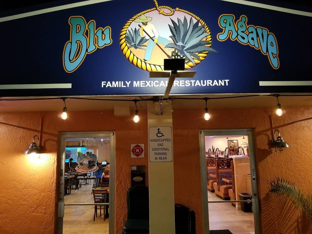 Blu Agave | restaurant | 1404 Cape Coral Pkwy E, Cape Coral, FL 33904, USA | 2394712075 OR +1 239-471-2075