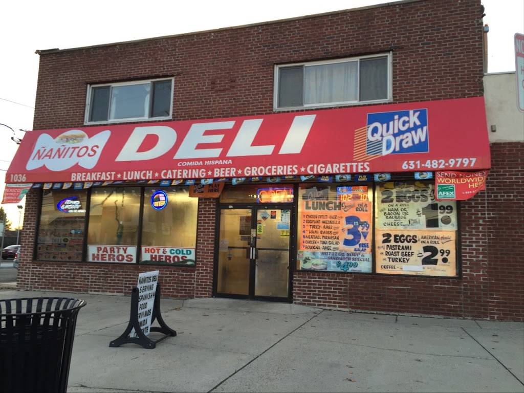Nanitos Deli | cafe | 1036 Little E Neck Rd, West Babylon, NY 11704, USA | 6314829797 OR +1 631-482-9797