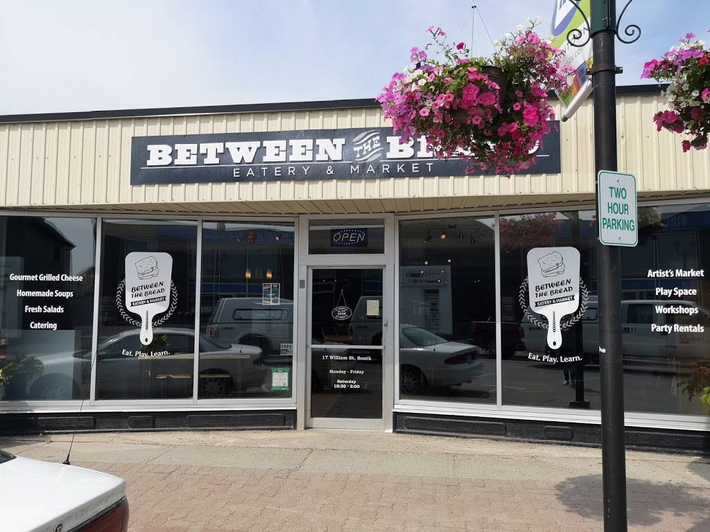 Between the Bread Eatery and Market | restaurant | 17 William St S, Lindsay, ON K9V 3A3, Canada | 7058809866 OR +1 705-880-9866