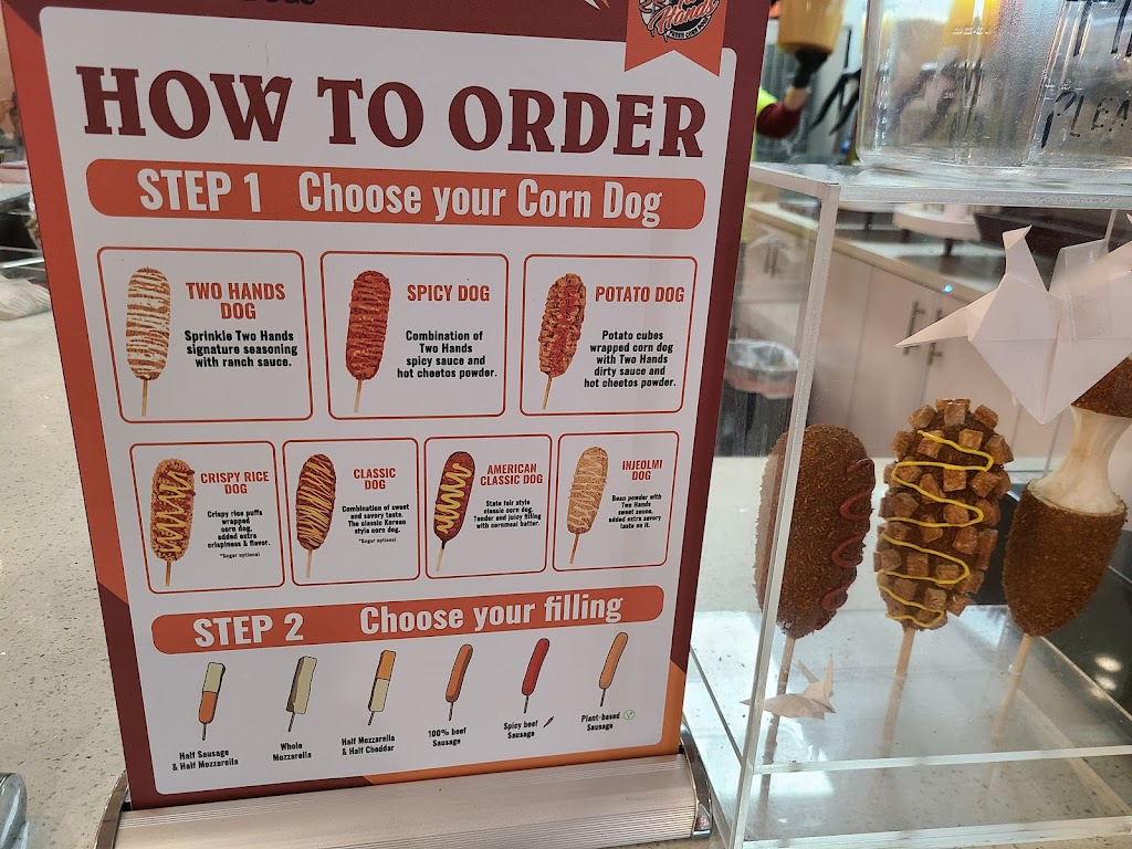 Two Hands Corn Dogs | restaurant | 24631 Crenshaw Blvd Ste C, Torrance, CA 90505, USA | 4243280066 OR +1 424-328-0066