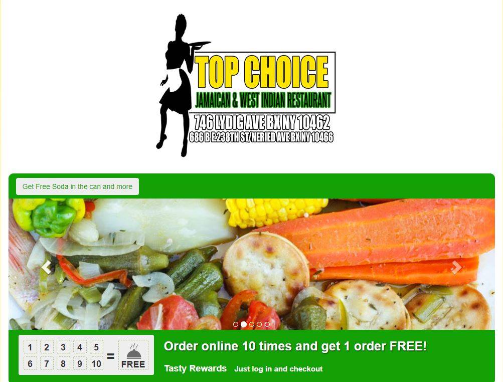 Top Choice | restaurant | 746 Lydig Ave, Bronx, NY 10462, USA | 9297779393 OR +1 929-777-9393