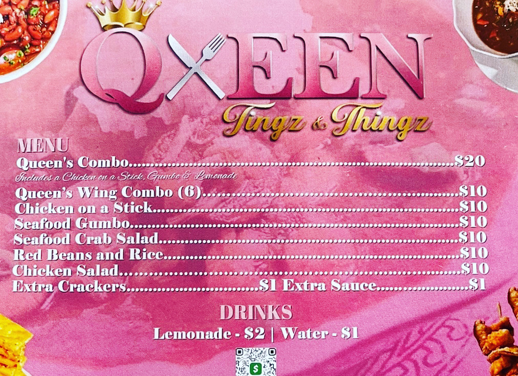 Queen Tingz and Thingz | restaurant | 315 W Woodrow Wilson Ave, Jackson, MS 39213, USA | 6016648053 OR +1 601-664-8053