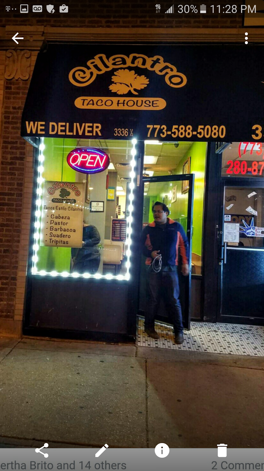 Cilantro Taco House | restaurant | 3336 W Lawrence Ave, Chicago, IL 60625, USA | 7735885080 OR +1 773-588-5080