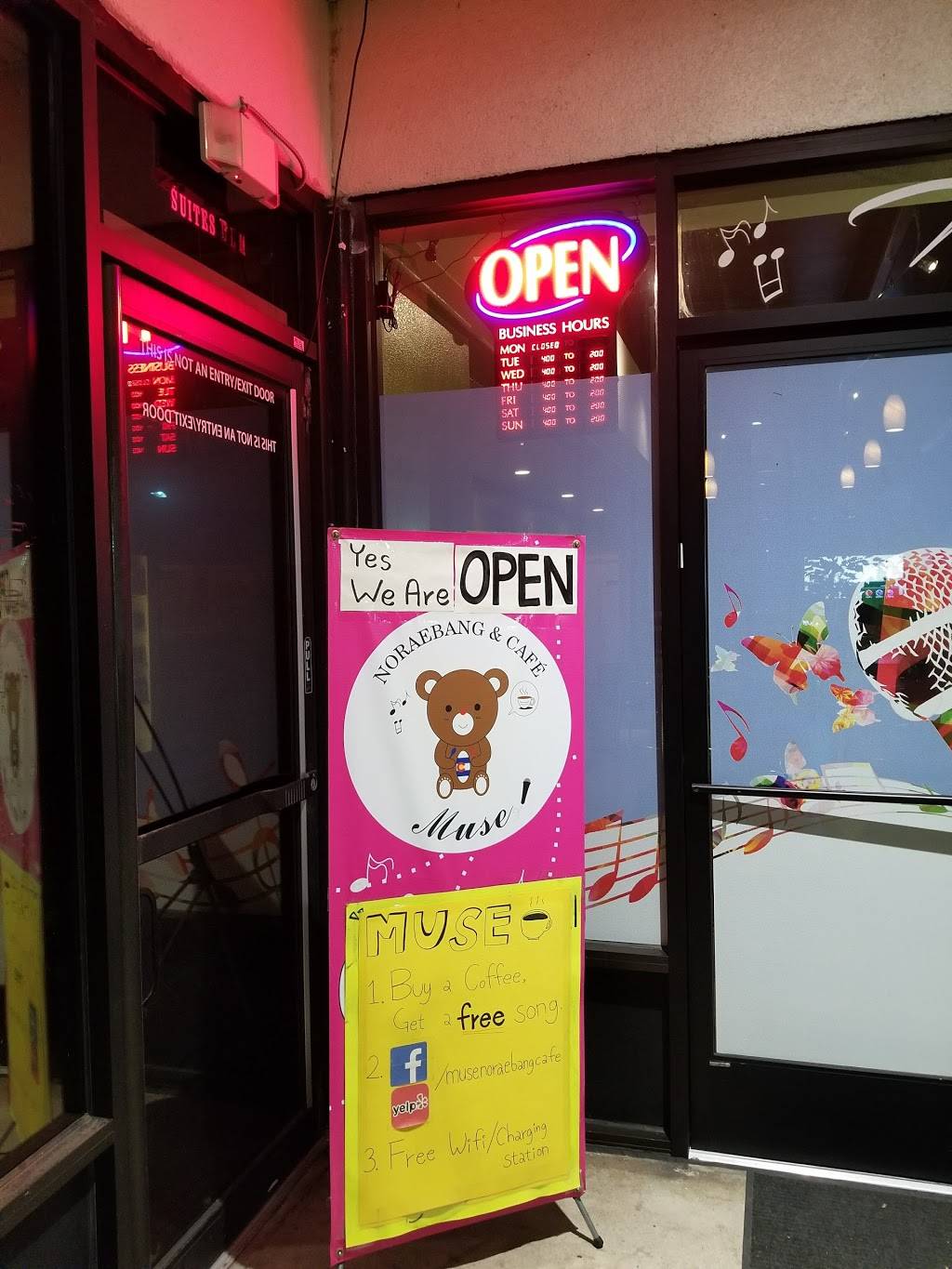 Muse Noraebang and Cafe | night club | 2222 S Havana St D, Aurora, CO 80014, USA | 7203897807 OR +1 720-389-7807