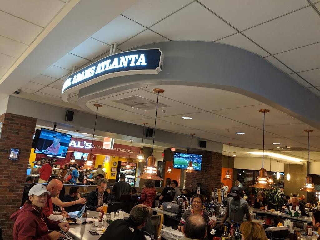 Sam Adams Atlanta Brew House | restaurant | Concourse B, Hartsfield-Jackson Atlanta, Intl Airport, N Terminal Pkwy Suite T120, Atlanta, GA 30320, USA | 4047670632 OR +1 404-767-0632