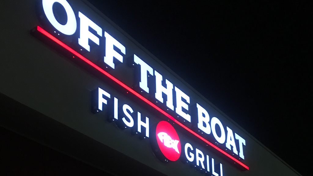 Off The Boat Fish Grill | restaurant | 17582 17th St #105, Tustin, CA 92780, USA | 7145441900 OR +1 714-544-1900