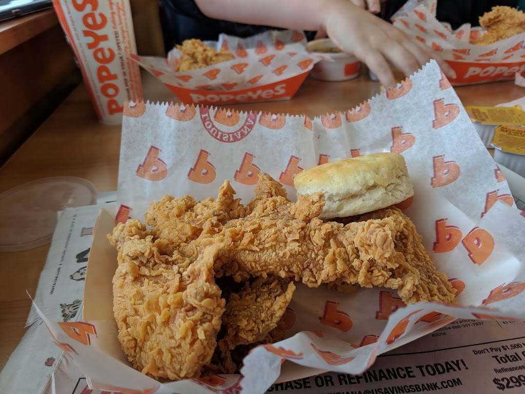 Popeyes Louisiana Kitchen | restaurant | 1981 N State St, Greenfield, IN 46140, USA | 3174626186 OR +1 317-462-6186