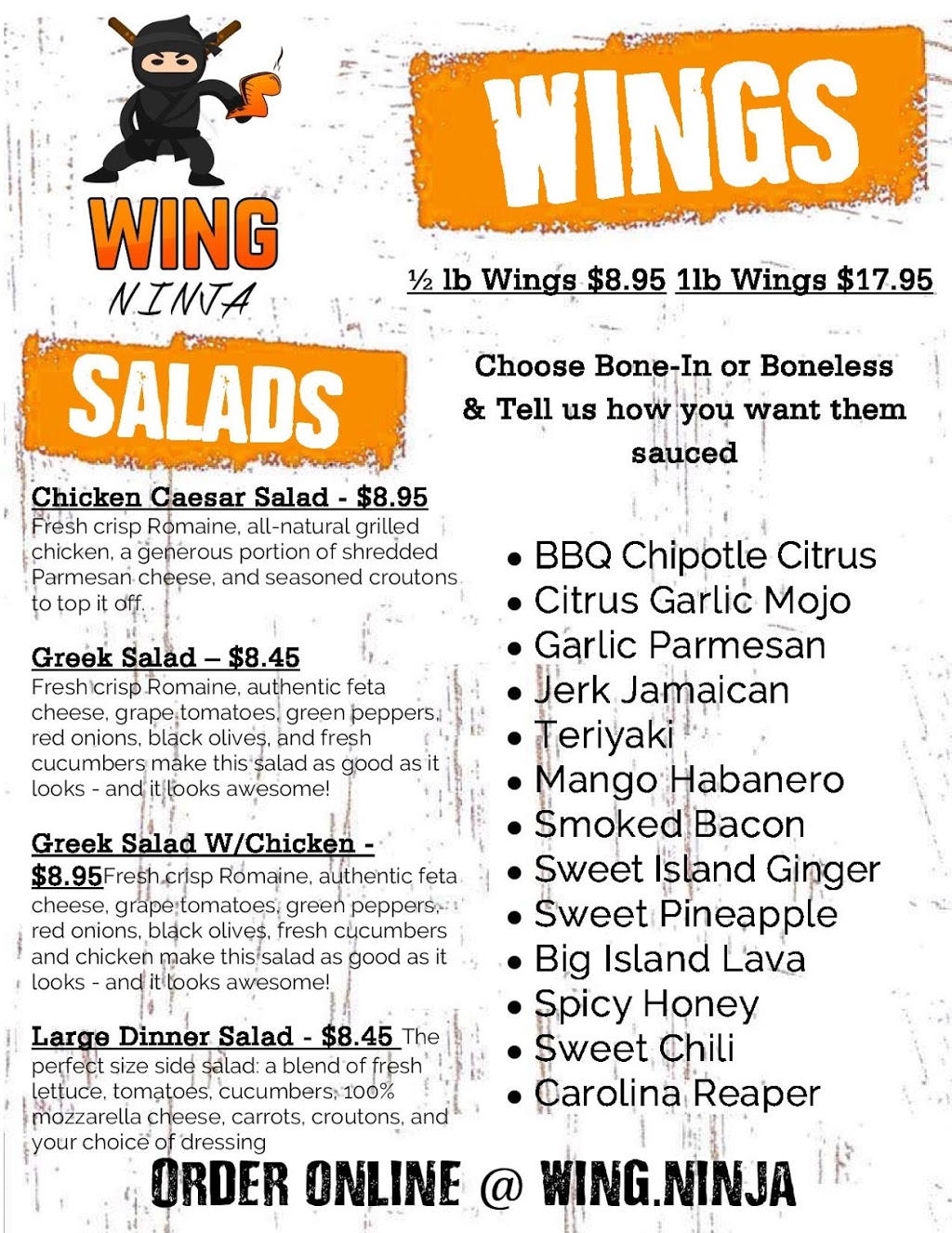 Wing Ninja | restaurant | 3421 Coach Ln, Cameron Park, CA 95682, USA | 9163123881 OR +1 916-312-3881