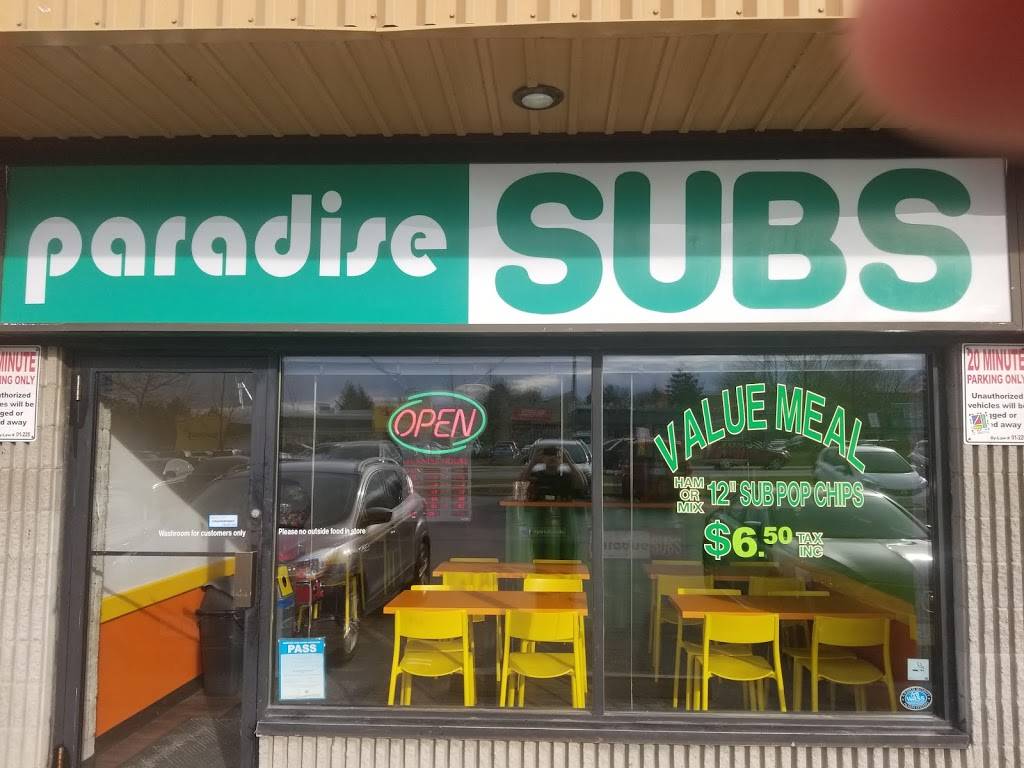 Paradise Subs | meal takeaway | 919 Upper Paradise Rd, Hamilton, ON L9B 2M9, Canada | 9055748468 OR +1 905-574-8468