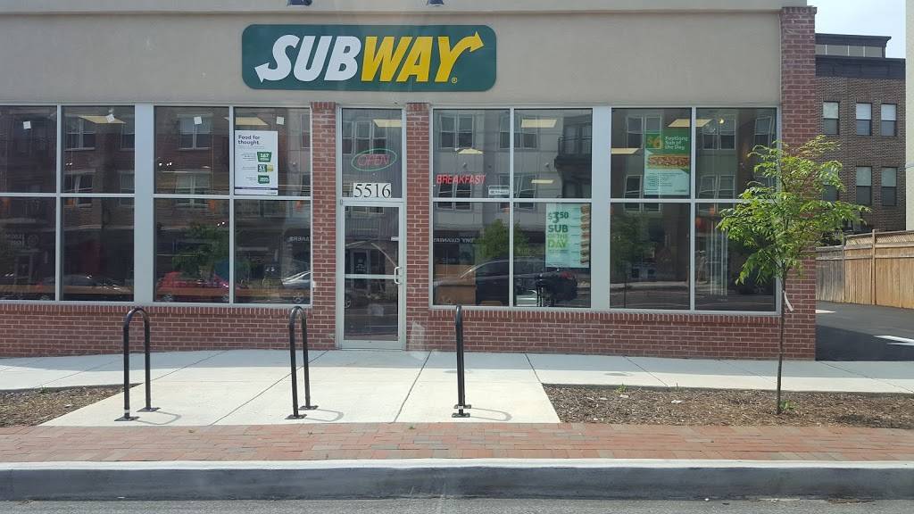 Subway | restaurant | 5516 Baltimore Ave, Hyattsville, MD 20781, USA | 3018643500 OR +1 301-864-3500