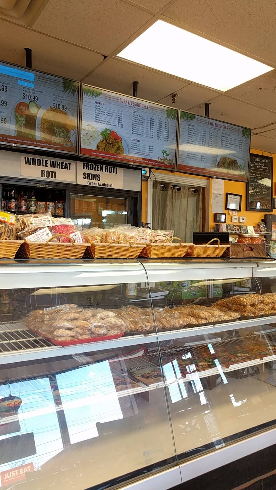 Drupatis Roti And Doubles | restaurant | 1085 Bellamy Rd N #5, Scarborough, ON M1H 3C7, Canada | 4162899988 OR +1 416-289-9988