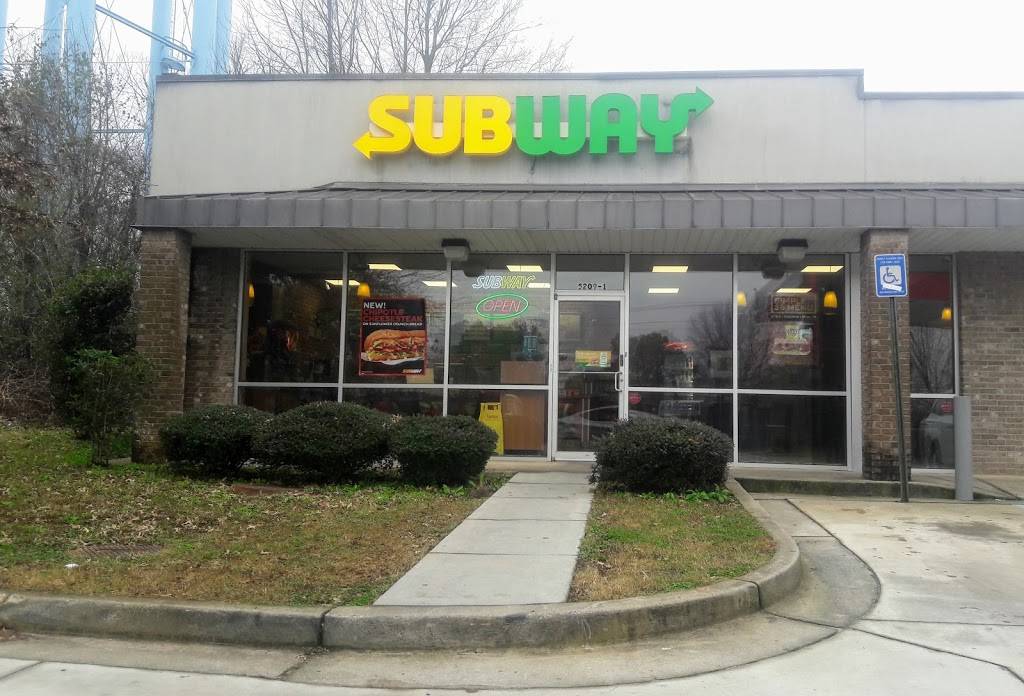 Subway | restaurant | 5209 W Fayetteville Rd, College Park, GA 30349, USA | 7707037523 OR +1 770-703-7523