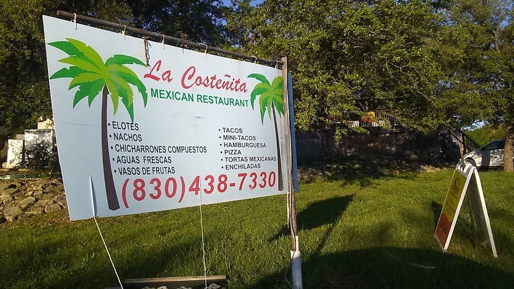 La Costenita | restaurant | 853 Waukee Pass St, San Antonio, TX 78260, USA | 8304387330 OR +1 830-438-7330