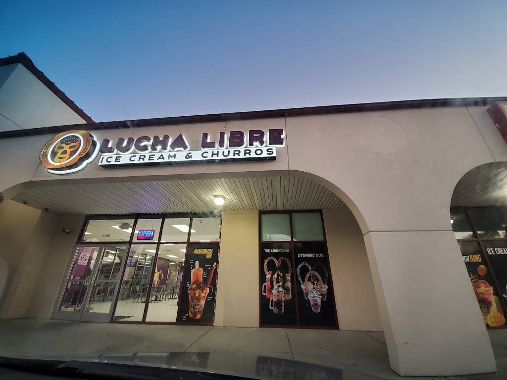 Lucha Libre Ice Cream & Churros | restaurant | 4925 W Market St Suite 1100, Greensboro, NC 27407, USA | 3369077086 OR +1 336-907-7086