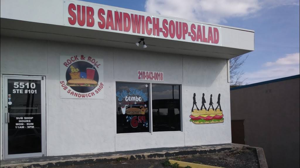 Rock & Roll Sub Sandwich Shop | restaurant | 5510 Blanco Rd Ste#101, San Antonio, TX 78216, USA | 2109430018 OR +1 210-943-0018