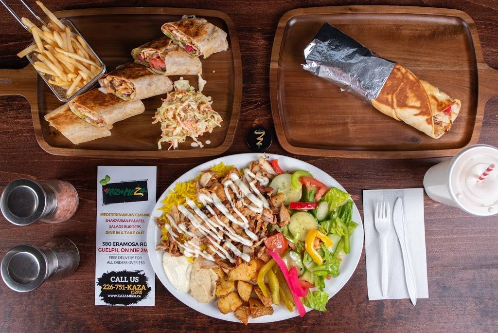 KazaMeza | restaurant | 380 Eramosa Rd, Guelph, ON N1E 2M9, Canada | 2267515292 OR +1 226-751-5292
