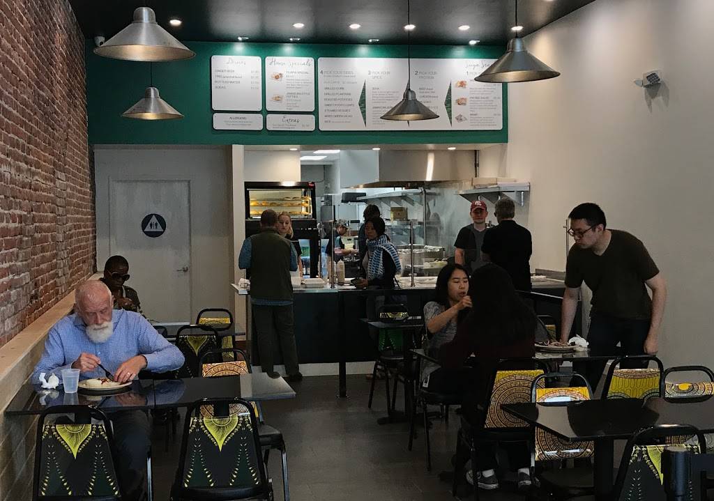 Suya African Caribbean Grill | restaurant | 1312 Broadway, Oakland, CA 94612, USA | 5104657895 OR +1 510-465-7895