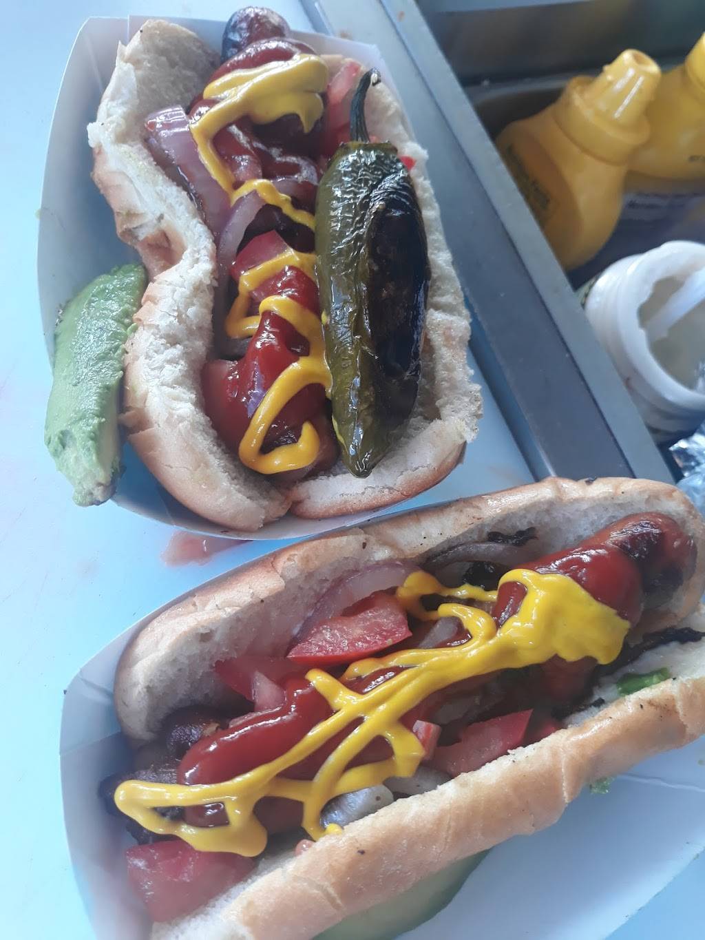 La Morena Hot Dogs | meal takeaway | HURON ST, W Ave 26, Los Angeles, CA 90065, USA | 3234461282 OR +1 323-446-1282