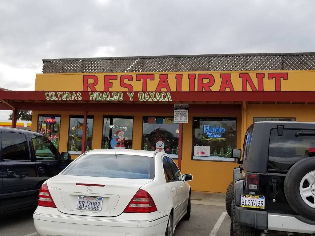 Culturas Hidalgo y Oaxaca Restaurant | restaurant | 473 E Market St, Salinas, CA 93905, USA | 8319754766 OR +1 831-975-4766