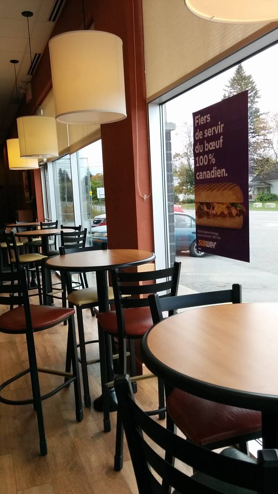 Subway | restaurant | 348 Chemin Yamaska, Saint-Germain-de-Grantham, QC J0C 1K0, Canada | 8193952225 OR +1 819-395-2225